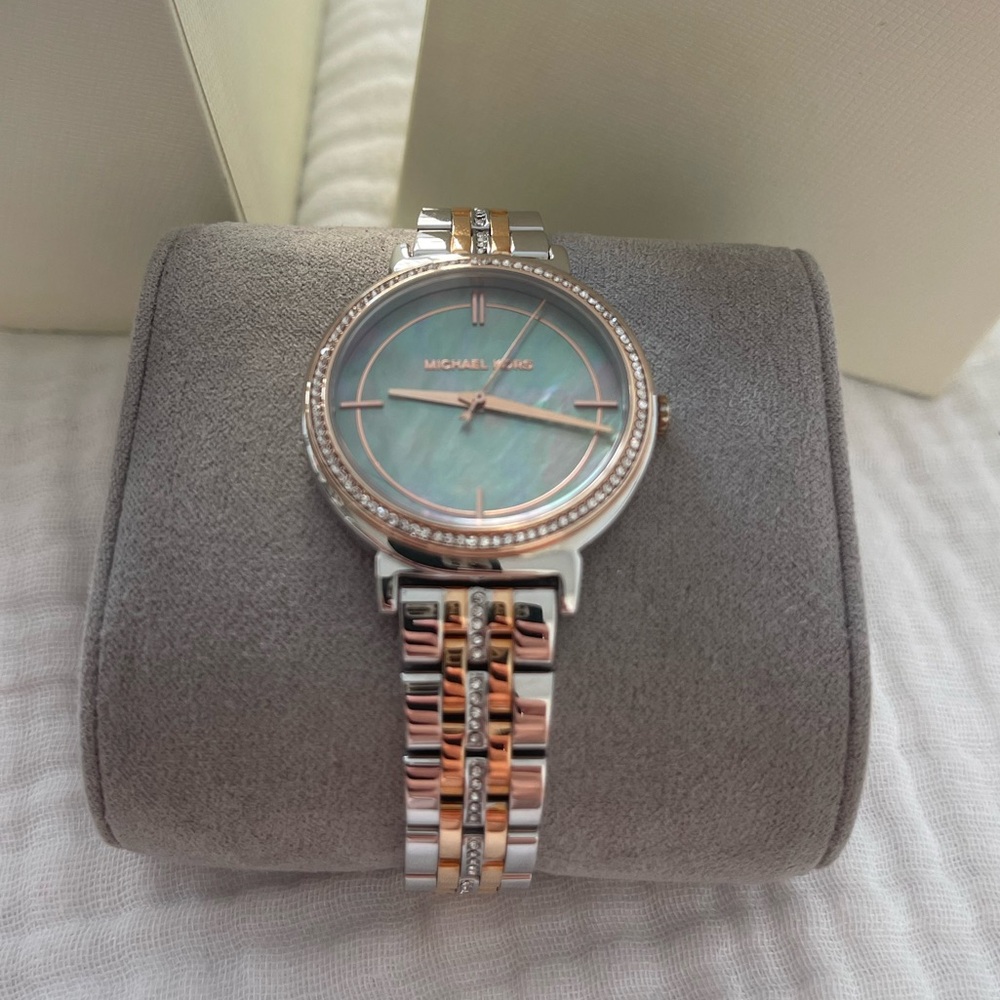 Michael Kors Cinthia Two Tone Watch